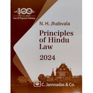 Jhabvala Law Series's Principles of Hindu Law Notes for BA. LL.B & LL.B by Noshirvan H. Jhabvala, C. Jamnadas & Co. [Edn. 2024]